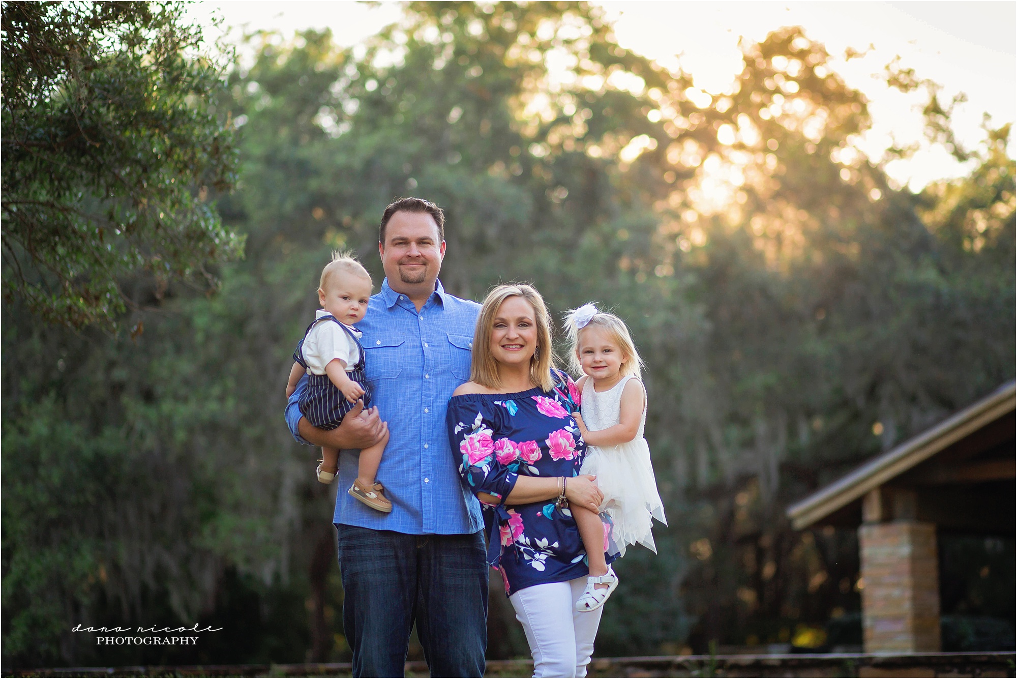 Family Photographer Tampa at Philippe Park | Dana Nicole Photography | Tampa, FL