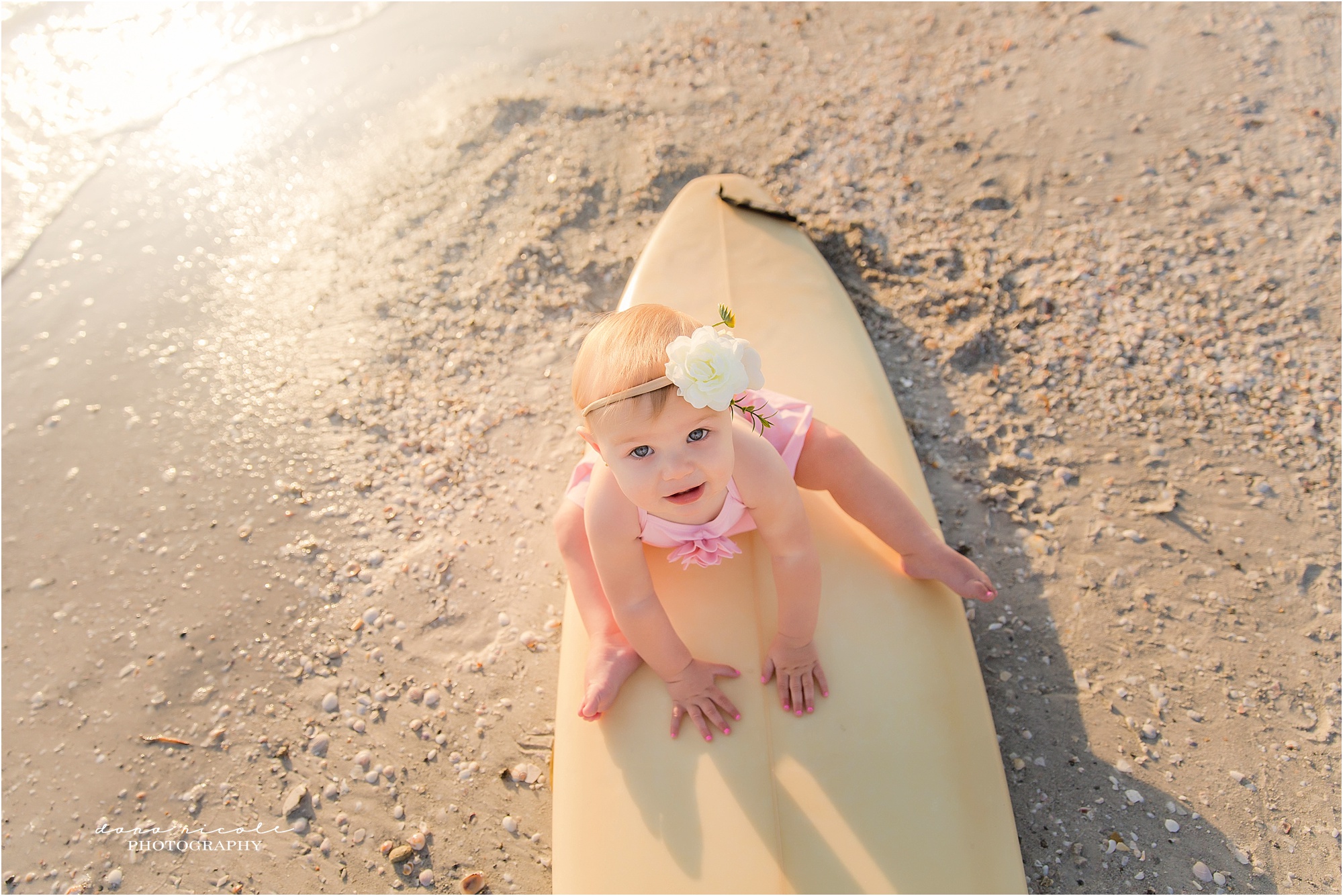 Tampa Child Photographer at Redington Beach Pier | Dana Nicole Photography | Tampa, FL