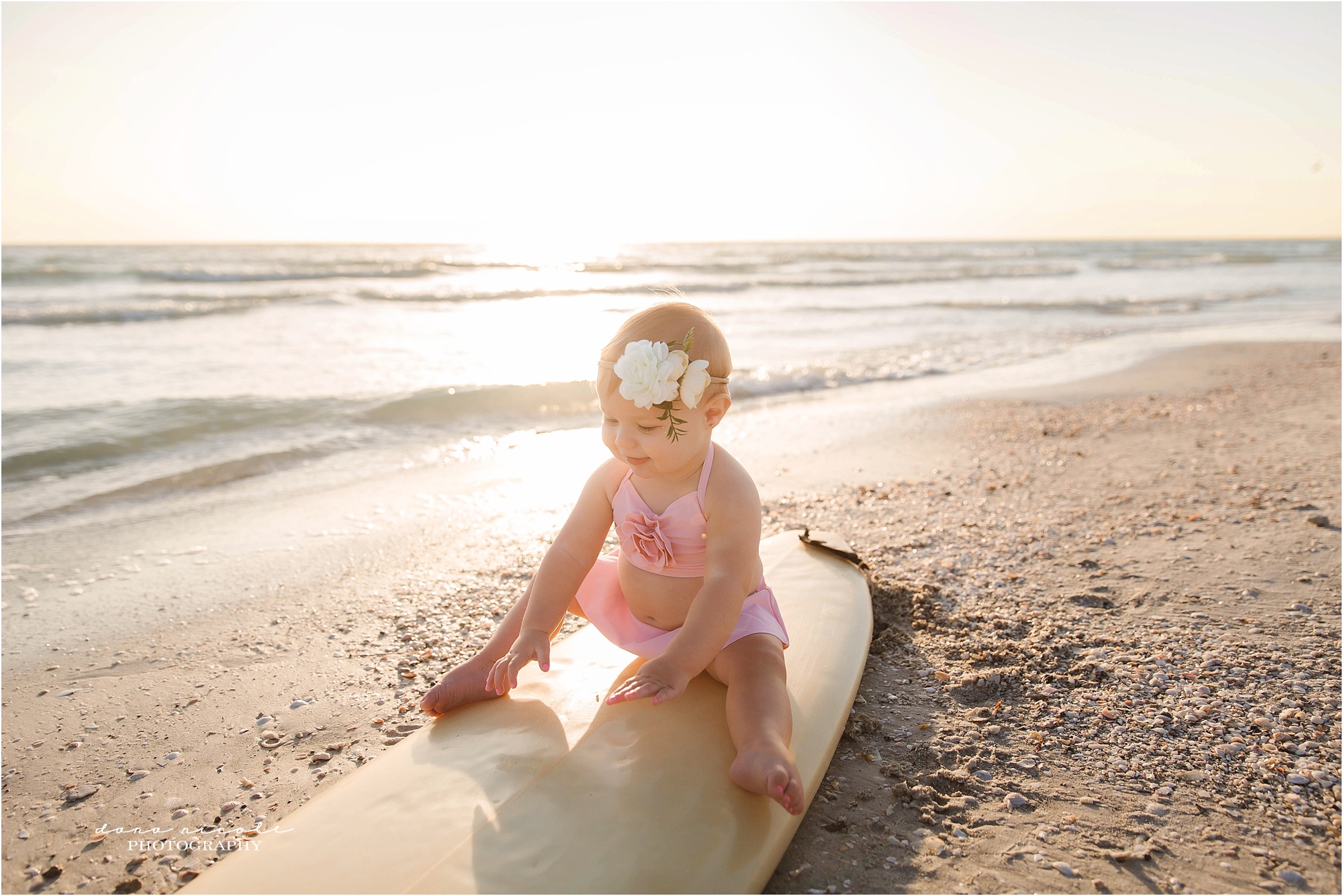 Tampa Child Photographer at Redington Beach Pier | Dana Nicole Photography | Tampa, FL