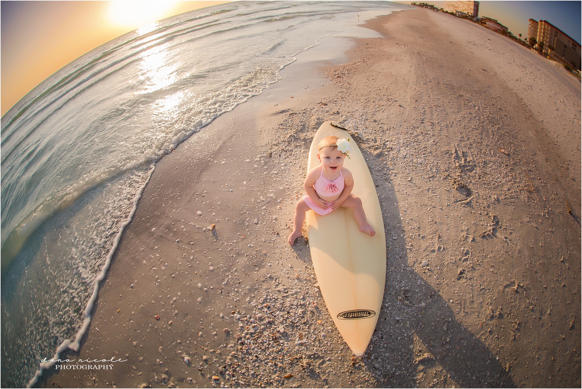 Tampa Child Photographer at Redington Beach Pier | Dana Nicole Photography | Tampa, FL