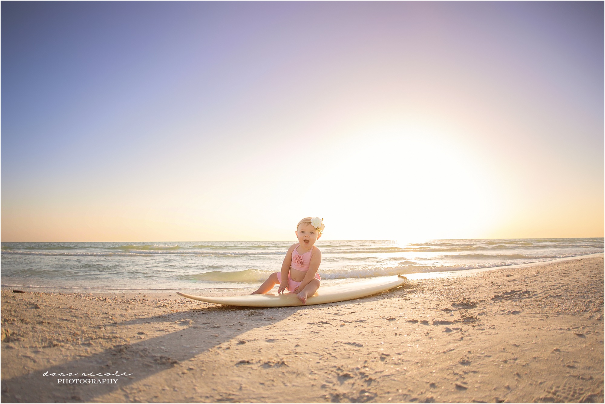 Tampa Child Photographer at Redington Beach Pier | Dana Nicole Photography | Tampa, FL