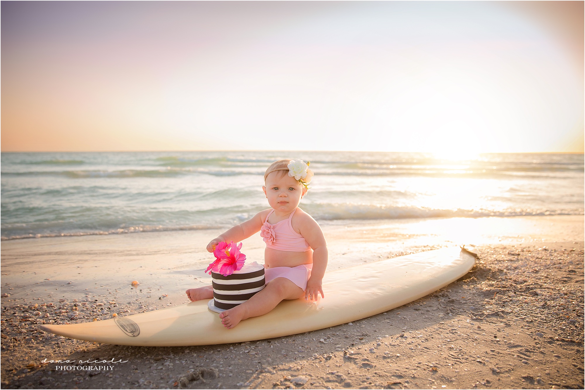 Tampa Child Photographer at Redington Beach Pier | Dana Nicole Photography | Tampa, FL