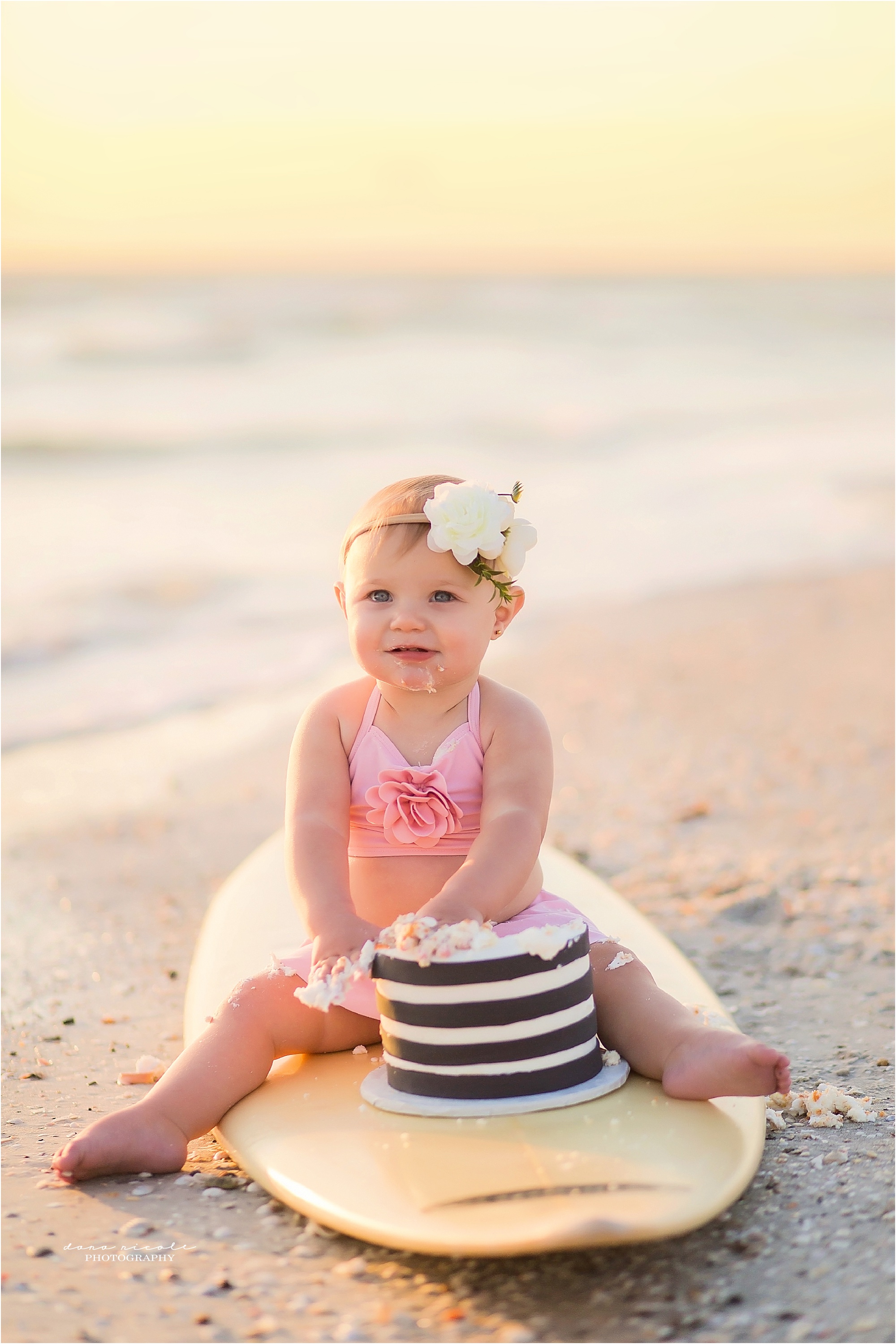 Tampa Child Photographer at Redington Beach Pier | Dana Nicole Photography | Tampa, FL