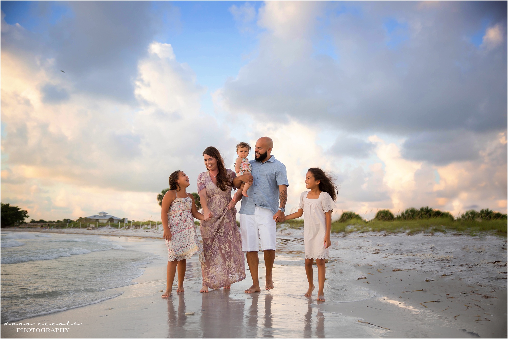 Dunedin Family Photographer at Honeymoon Island State Park | Dana Nicole Photography | Tampa, FL