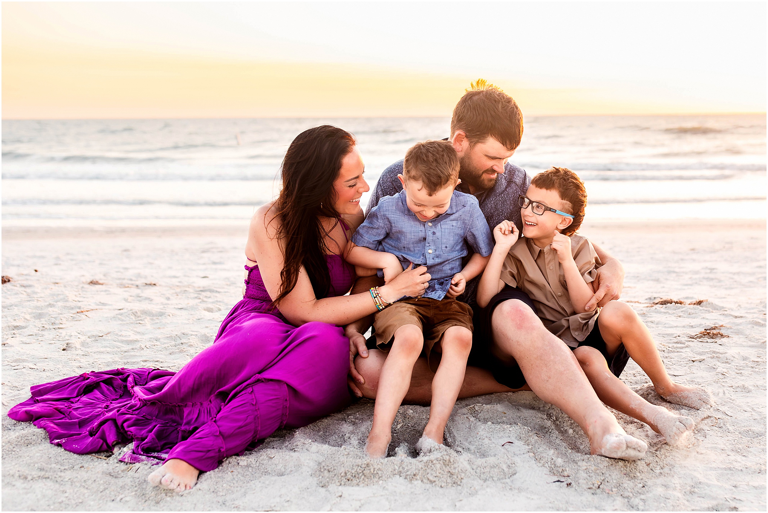 Family Photography in Clearwater Beach | Dana Nicole Photography